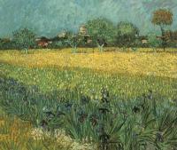 Gogh, Vincent van - View of Arles with Irises in the Foreground